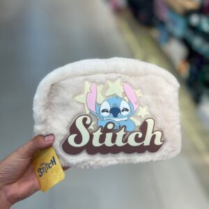 Neceser peludo stitch